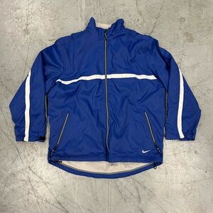 Vintage Nike Full Zip Fleece Lined Heavyweight Jacket